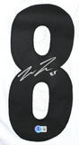 Pat Freiermuth Autographed White Pro Style Jersey - Beckett W Hologram