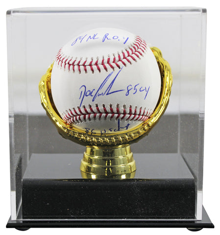 Mets Dwight Gooden "3x Inscribed" Authentic Signed Oml Baseball w/ Case BAS Wit