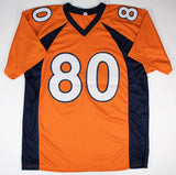 Rod Smith "2x SB Champs" Signed Denver Broncos Custom Orange Jersey (JSA COA)
