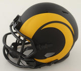Braden Fiske Signed Los Angeles Rams Mini Helmet (JSA COA) Ex-FSU Seminole D.T.
