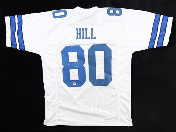 Tony Hill Signed Dallas Cowboys Jersey (Gameday Sports) Super Bowl XII Champion
