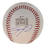 Sammy Sosa Signed 2016 World Series Champs Logo Baseball (Beckett) Chicago Cubs