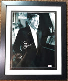 Tony Bennett Autographed 8x10 B/W Photo Framed - PSA/DNA COA (AD48017)