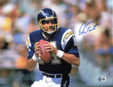 Dan Fouts Autographed 11x14 Photo San Diego Chargers Beckett BAS QR #BS30541