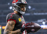 Mike Evans Signed Tampa Bay Buccaneers 35 x 43 Framed Throwback Jersey (Beckett)
