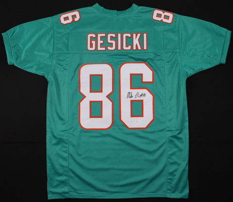 Mike Gesicki Signed Miami Dolphins Jersey (JSA COA) Former Penn State Tight End