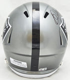 BO JACKSON AUTOGRAPHED RAIDERS FLASH GRAY FULL SIZE SPEED HELMET BECKETT 218028
