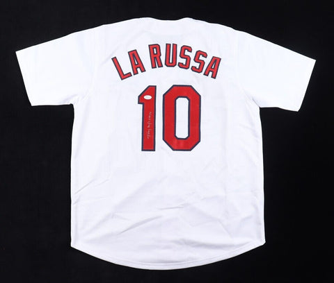 Tony LaRussa Signed St. Louis Cardinals Jersey (JSA COA) Hall of Fame Manager