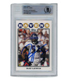 Ray Lewis Autographed/Signed 2008 Topps #245 Beckett 39438