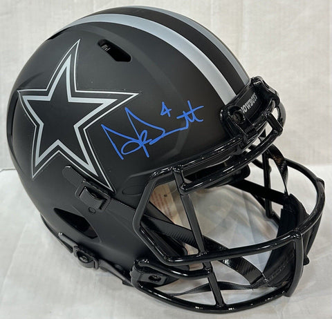 Dak Prescott Signed Cowboys Authentic Proline Eclipse FS Helmet Auto Fanatics