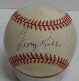 Red Sox GEORGE KELL (d) Signed National League Baseball AUTO Tigers White Sox As