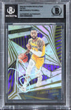 Lakers D'Angelo Russell Signed 2023 Panini Revolution Astro #80 Card BAS Slabbed