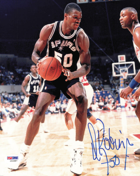 David Robinson Autographed Signed 8x10 Photo San Antonio Spurs PSA/DNA #I53387