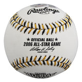 Rangers Michael Young Signed 2006 ASG Allen Selig Baseball BAS Wit #1W036614