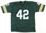 John Brockington Signed Packers Jersey (JSA) Green Bay 1st Round Pick 1971 / R.B
