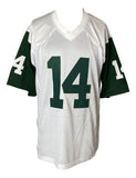 Sam Darnold New York Signed White Football Jersey JSA
