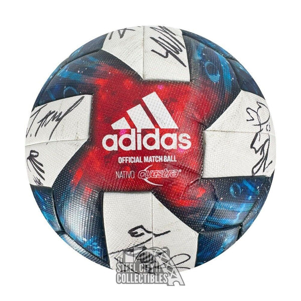 2019 Vancouver Whitecaps Auto Match Used Soccer Ball -BAS/Fanatics LOA (22 Sigs)