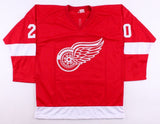 Drew Miller Signed Red Wings Jersey (Beckett) Playing career 2006-present