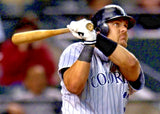 Larry Walker Signed Colorado Rockies Majestic Authentic Jersey "HOF 2020"TriStar