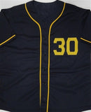 Brewers Manager CRAIG COUNSELL Signed Custom Replica Blue Jersey AUTO