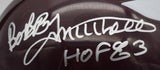 Bobby Mitchell HOF Redskins Signed/Inscribed Mini Football Helmet JSA 212276