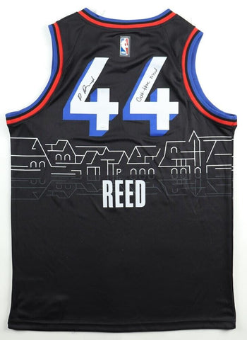 Paul Reed Signed Philadelphia 76ers Jersey Inscribed "Out the Mud" (JSA COA)