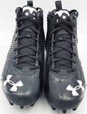 Tyler Lockett Auto Black Under Armour Team Fierce MC Cleats Seahawks Size 11