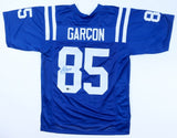 Pierre Garcon Signed Indianapolis Colts Jersey (Beckett) 2013 NFL Receptions Ldr