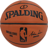 Joe Dumars Autographed/Signed Detroit Pistons Basketball JSA 46410