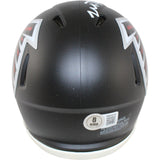 Michael Penix Autographed/Signed Atlanta Falcons Mini Helmet Beckett 53653