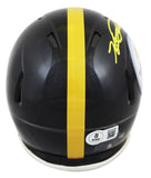 Steelers Heath Miller Authentic Signed Speed Mini Helmet W/ Case BAS Witnessed