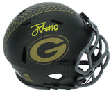 Jordan Love Autographed Green Bay Packers STS Speed Mini Helmet Beckett