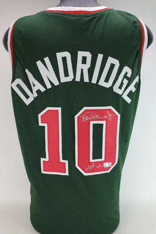 Bob Dandridge Signed Milwaukee Bucks Jersey Inscribed "HOF 2021" (Beckett)