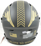 Rob Gronkowski Signed Patriots F/S Salute 2025 SpeedFlex Helmet- Beckett W Holo