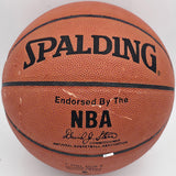 Paul Arizin Autographed NBA Leather Basketball Philadelphia Warriors JSA AV29196