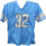 D'andre Swift Autographed/Signed Pro Style Blue Jersey JSA 43541