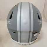 AMON RA ST BROWN SIGNED DETROIT LIONS SLATE SPEEDFLEX AUTHENTIC HELMET BAS