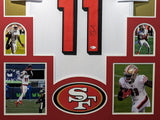 FRAMED SAN FRANCISCO 49ERS BRANDON AIYUK AUTOGRAPHED SIGNED JERSEY BECKETT COA