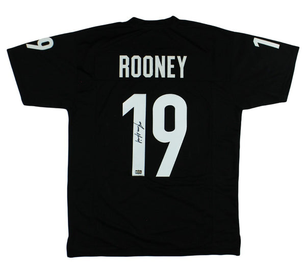 Dennis Quaid Signed Any Given Sunday Custom Black Rooney Jersey