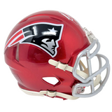 Rob Gronkowski New England Patriots Signed Authentic Flash Mini Helmet JSA