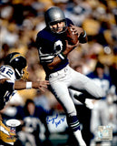 Steve Largent Seattle Seahawks HOF Signed/Inscribed 8x10 Photo JSA 161784