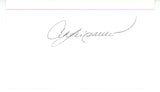 Andre Dawson Autographed/Signed Chicago Cubs Index Card Beckett 56539