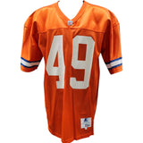 Dennis Smith Signed Broncos Starter Authentic 44 Orange Jersey BAS 45048