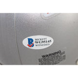 Sony Michel Autographed New England Patriots VSR4 Helmet SB Champs Beckett 53938
