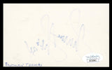 Bills Thurman Thomas Authentic Signed 3x5 Index Card Autographed JSA #AC51961