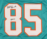 Nick Buoniconti Signed Jersey Inscribed "HOF 01" (JSA COA) Miami Dolphins LB