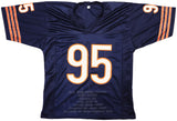 BEARS RICHARD DENT AUTOGRAPHED DARK BLUE JERSEY WITH STATS BECKETT 224836