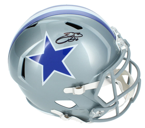 Emmitt Smith Autographed Cowboys Full Size 1964-66 Throwback Helmet Beckett
