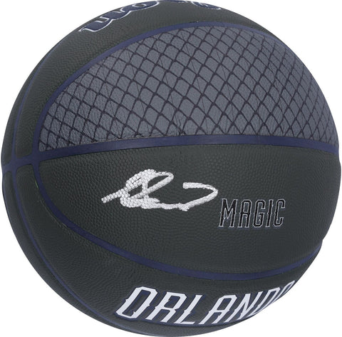 Jalen Suggs Signed Magic Black 2022-23 Edition Wilson City Collector Basketball