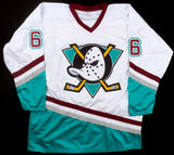 Emilio Estevez "Coach Gordon Bombay" Signed Mighty Ducks Jersey (Beckett)